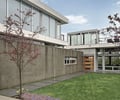 Preview of Casa Nueva - Image 3: Outdoors, Yard, courtyard, concrete wall, exterior glass, entry.