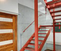 Preview of Casa Nueva - Image 4: Banister, Handrail, Staircase, Apartment, Building, Housing, Indoors, Loft, steel stair, concrete floor, structural steel.