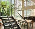 Preview of Davidson Condominium - Image 2: Furniture, Dining Table, Staircase, Glass, Window, Kitchen, Great Room, Steel, Wood, Pillar.
