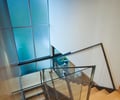 Preview of Dellplain Residence - Image 8: Furniture, Indoors, Wood, Interior Design, Window, Glass, Staircase, Steel.