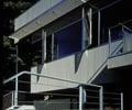 Preview of East Ford Residence - Image 4: Flora, Potted Plant, Pottery, Steel, Balcony, Stair, Concrete, Glass, Window, House.