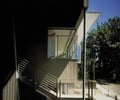 Preview of East Ford Residence - Image 7: Steel, Stair, Staircase, Outdoors, Wood, Concrete, Window, Glass, Flora, House.