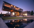 Preview of Eaton Residence - Image 5: Cantilever, Architecture, Building, Outdoor, Water feature, Lighting, Structure steel, Concrete wall.