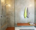 Preview of Ehab - Image 10: Indoors, Interior Design, Building, Bathroom, Wood, Tile, Glass, Shower, Glass interior, Concrete wall.