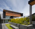Preview of Graham Residence - Image 2: Flora, Jar, Plant, Planter, Potted Plant, Pottery, Vase, Building, Office Building, Housing, Outdoor, Concrete floor, Glass exterior, Courtyard, Water features.