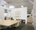Preview of Grand Image - Image 3: Dining Table, Furniture, Table, Chair, Conference Room, Indoors, Meeting Room, Room, display, art, skylight, partition.