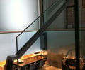 Preview of Hanna Condominium - Image 4: Grand Piano, Leisure Activities, Music, Musical Instrument, Piano, Dining Table, Furniture, Table, Apartment, Building, Housing, Indoors, Loft, Bar Stool, Chair, glass rail, glass interior, wood floor.