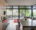 Preview of Highland Residence - Image 1: Great room, Chair, Furniture, Indoors, Meeting Room, Room, Interior Design, Dining Room, Indoor, Glass exterior.