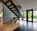 Preview of Highland Residence - Image 2: Door, Sliding Door, Indoors, Interior Design, stair , Wood floor, Indoor.