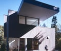 Preview of Lagerberg Residence - Image 0: Cantilever, swing, cedar, sliding glass door.