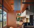 Preview of Leschi Residence - Image 4: Couch, Furniture, Indoors, Interior Design, Door, Sliding Door, wood ceiling , structure wood , lighting .