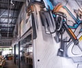 Preview of Light Manufacturing - Image 2: Graffiti, Restaurant, Steel, Exposed Structure, Exposed Duct, Structure Steel, Office.