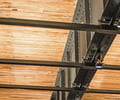 Preview of Mamnoon Restaurant - Image 7: Wood, Exposed Structure, Structure Steel, Steel.