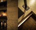Preview of Mamnoon Restaurant - Image 8: Concrete, Steel, Wood, Shelf.