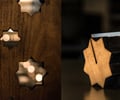 Preview of Mamnoon Restaurant - Image 9: Restaurant, Wood, Wood screen.