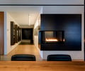 Preview of Market Condo - Image 7: Fireplace, Hearth, Indoors, Interior Design, wood floor, lighting, cabinet doors, gas fireplace, Wood, Hall, Steel, Table, Furniture, Condominium.