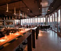 Preview of Mbar - Image 12: Furniture, Dining Table, Bar, Restaurant, Steel, Window, Glass, Concrete, Wood, Dining.