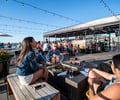 Preview of Mbar - Image 6: Pottery, Bonsai, Bikini, Steel, Structure Steel, Concrete, Rooftop, Bar, Dining Table, Restaurant, Outdoor.