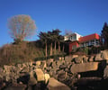 Preview of Mile Post 9 - Image 5: Lumber, Wood, waterfront, rockery, site, bluff, canitlever, color.