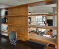 Preview of Millennium Tower Condo - Image 3: Shelf, Furniture, Bookcase, steel wall.