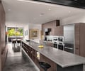 Preview of Sawtooth Residence - Image 7: Dining Table, Furniture, Table, Door, Sliding Door, Apartment, Building, Housing, Indoors, Loft.