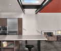 Preview of Sawtooth Residence - Image 4: Architecture, Building, Skylight, Window, Apartment, Housing, Indoors, Loft, Furniture, Studio Couch, Table, Bar Stool, Glass.