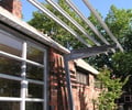 Preview of Shelter House - Image 2: historic, Patio, Pergola, Porch, Flora, Jar, Plant, Potted Plant, Pottery, Vase, Structure steel, sun screen, glass exterior.