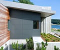 Preview of South Whidbey Residence - Image 8: Flora, House, Wood, Concrete, Concrete structure, Garden, Waterfront.