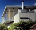 Preview of Stretch House - Image 0: Building, Housing, House, Factory, Bench, Cantilever, Exterior glass, Window, cement board, glass exterior, chimney.