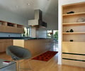 Preview of Stretch House - Image 12: Chair, Furniture, Poster, Indoors, Interior Design, Dining Table, Table, maple, wood floor,  kitchen.