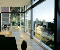 Preview of Stretch House - Image 2: Indoors, Interior Design, Room, Apartment, Building, Housing, Chair, Furniture, Exterior glass, Structure steel, Great room, fireplace.
