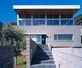 Preview of Tobias Residence - Image 5: Steel frame, Jar, Plant, Building, Office Building, Housing, Ramp, cmu concrete block, stair, cantilever.