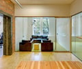 Preview of Gaming Lab - Image 6: historic, Flooring, Couch, Furniture, Indoors, Room, Hardwood, Wood, plywood, wood floor, brick, conference room, glass interior.