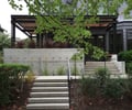 Preview of Victorian Redux - Image 0: Bench, porch, concrete, concrete wall, stair, railing, structure steel, entry, Historic.