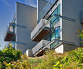 Preview of West Newton Flats - Image 6: Building, Housing, Office Building, Apartment Building, City, High Rise, Town, Urban.