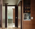 Preview of West Newton Penthouse - Image 8: Lighting, Indoors, Interior Design, Fireplace, Hearth, Door, Sliding Door, wood floor, cabinetry, wenge.