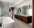 Preview of West Newton Penthouse - Image 9: Bathroom, Indoors, Interior Design, Room, Bathtub, Tub.
