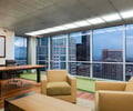 Preview of Zillow Executive Offices - Image 10: Couch, Furniture, Apartment, Building, Housing, Indoors, Chair, Interior Design, lighting, wood floor, office.