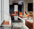 Preview of Zillow Executive Offices - Image 2: Indoors, Interior Design, Furniture, water feature , water feature, grating, viroc, TV, steel black.