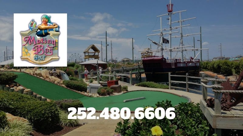 Mutiny Bay Adventure Golf banner