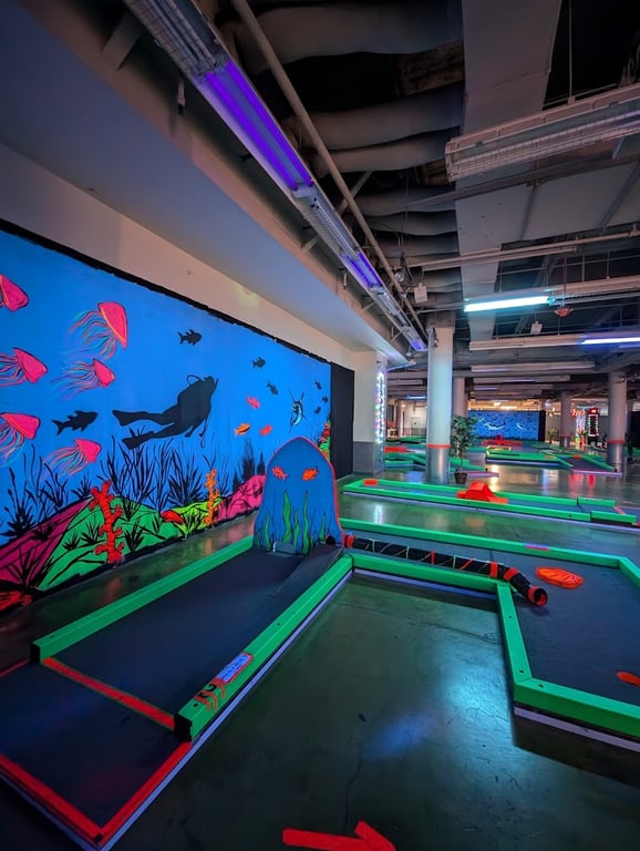 Glowgolf banner