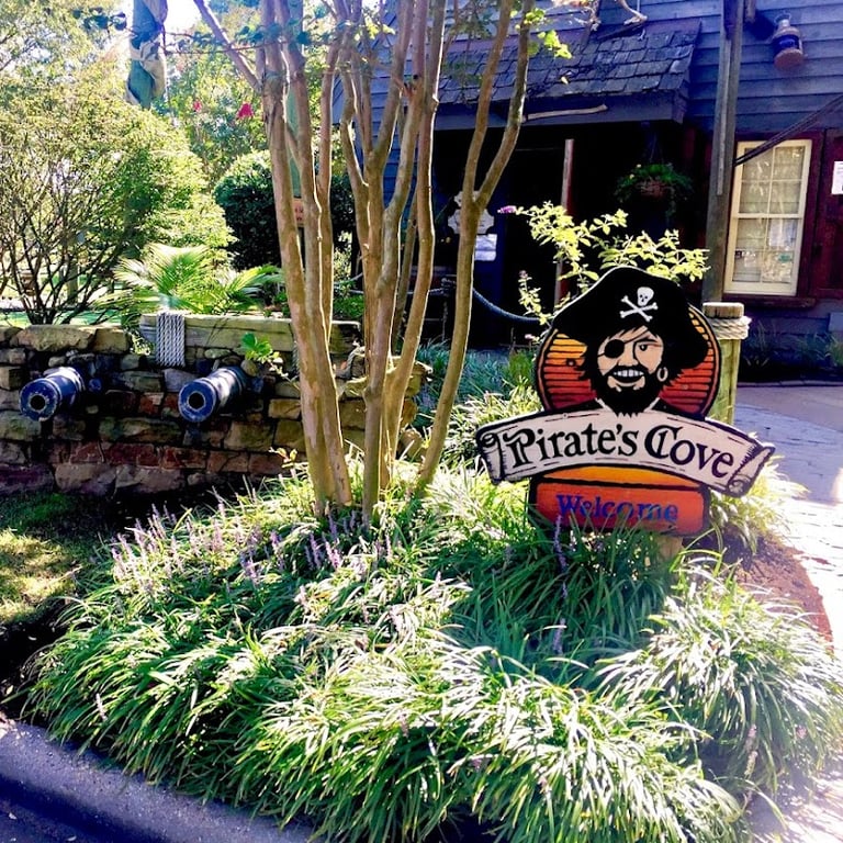 Pirate's Cove Adventure Golf banner