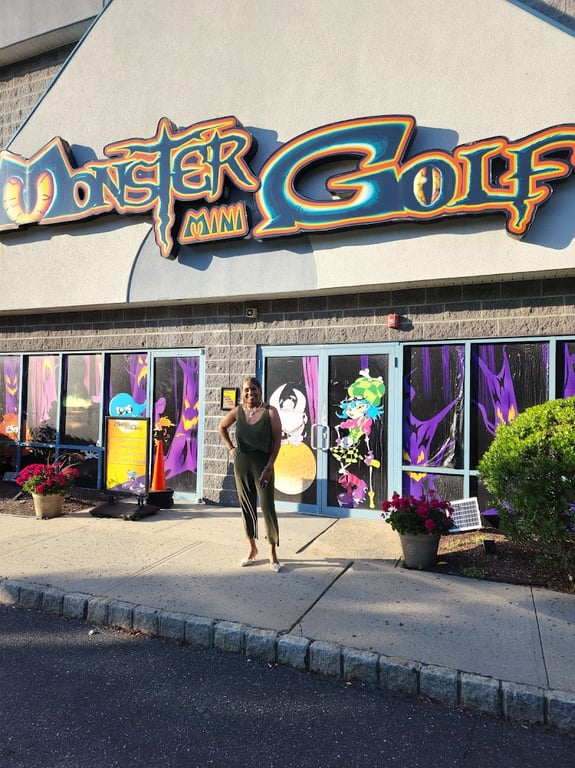 Monster Mini Golf banner