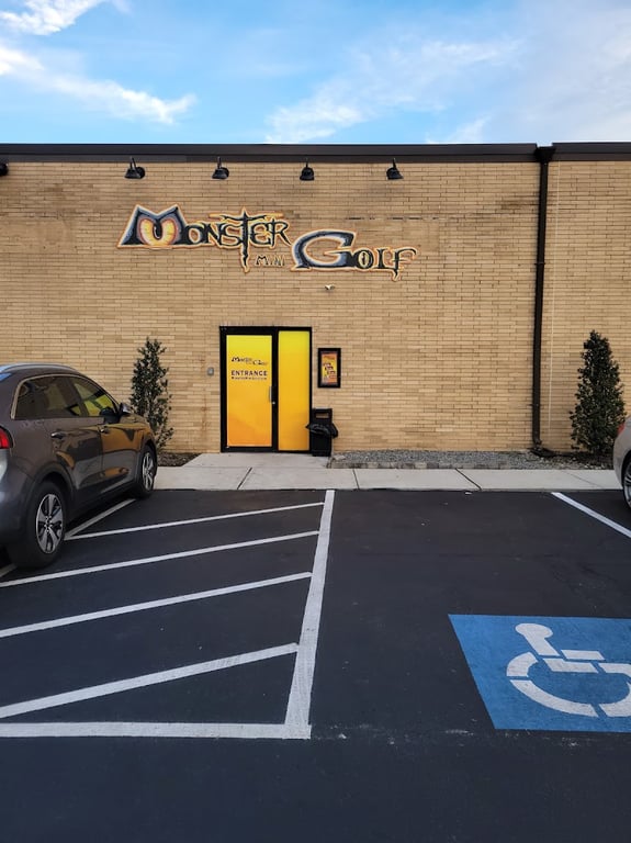 Monster Mini Golf banner