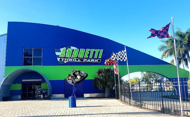 Andretti Thrill Park banner