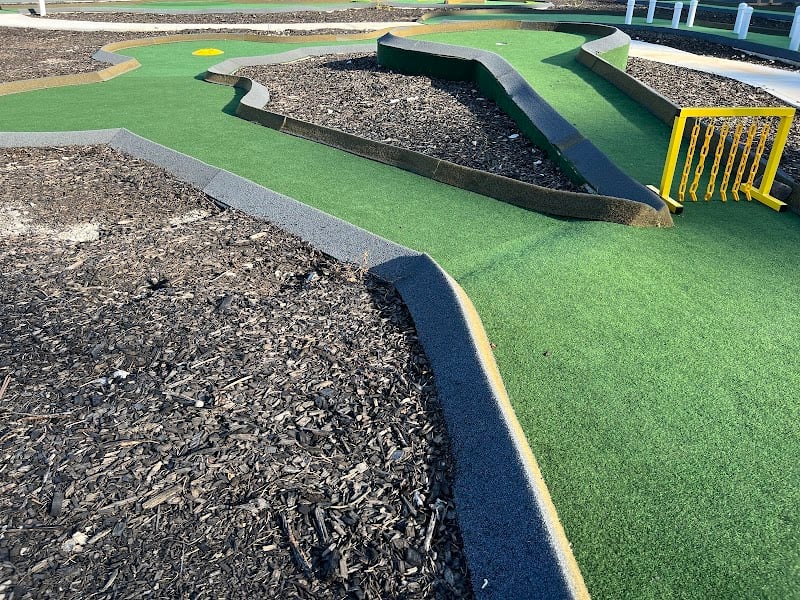 Our Backyard Mini Golf banner