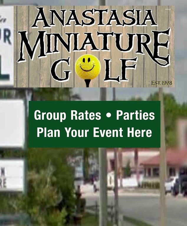 Anastasia Mini Golf banner