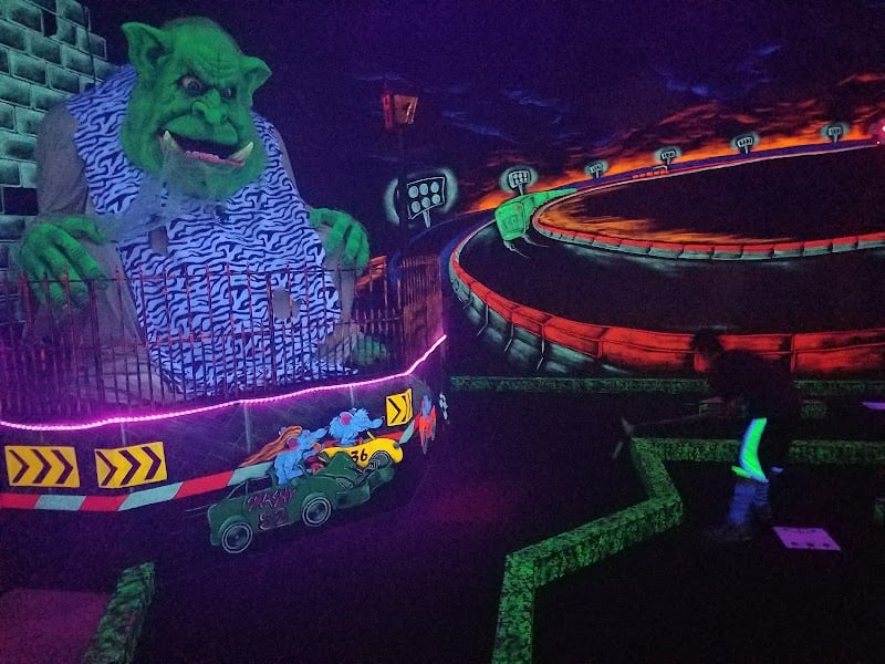 Monster Mini Golf banner