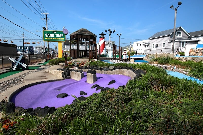 Sandtrap Miniature Golf Course banner