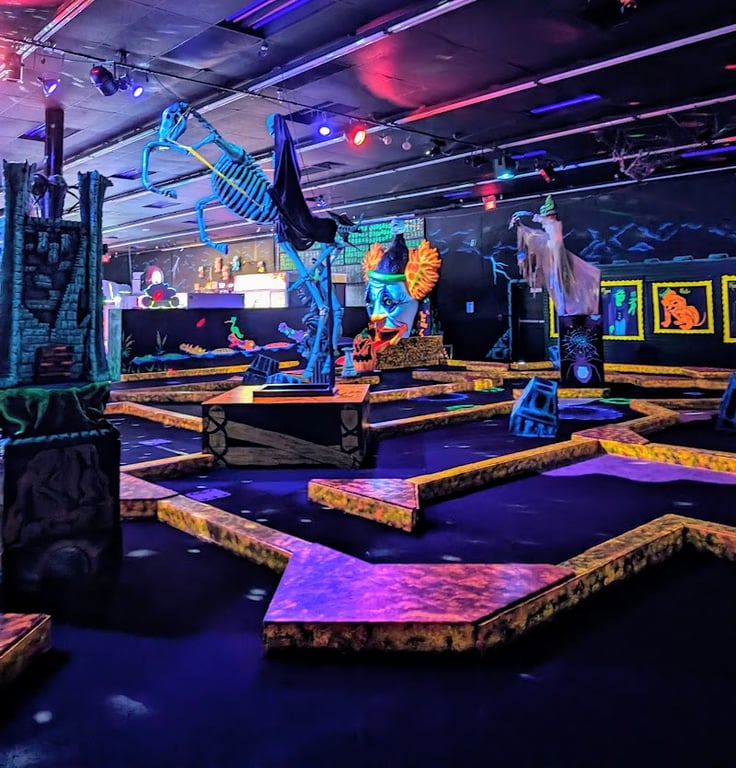 Monster Mini Golf banner